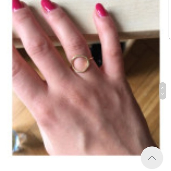 🔥2 for $15🔥 Karma Circle GOLD Ring - Picture 4 of 8